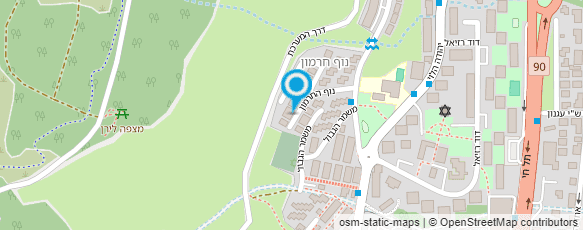 מפת הגעה אל ניב ארז- מורה לנהיגה