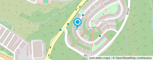 מפת הגעה אל מוניות מנחם