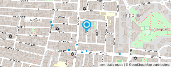 מפת הגעה אל מתנה אירועים לילדים