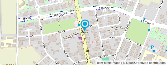 מפת הגעה אל אמירה גולדשמיט