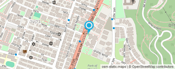 מפת הגעה אל אורנים