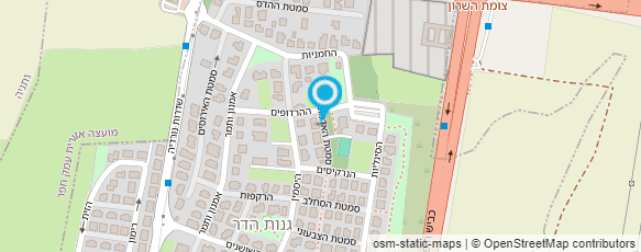 מפת הגעה אל הראל הפקות