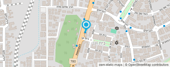 מפת הגעה אל מגה בעיר