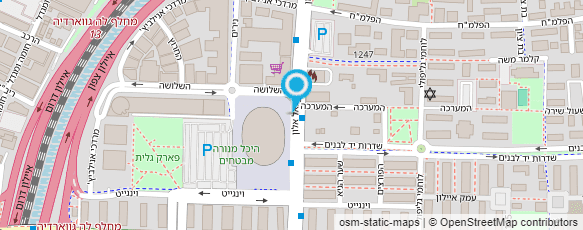 מפת הגעה אל סופר פארם