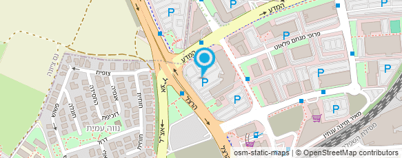 מפת הגעה אל אובל מרכז הכוונה