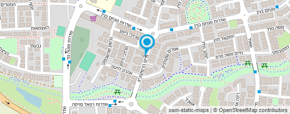 מפת הגעה אל אגדת גן- דור מעונות יום.