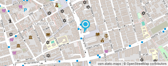 מפת הגעה אל עו"ד שלמה גולדשטיין