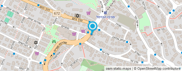 מפת הגעה אל ג'ירף חיפה