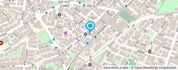 מפת הגעה אל אבחון דידקטי ירושלים פיליפ