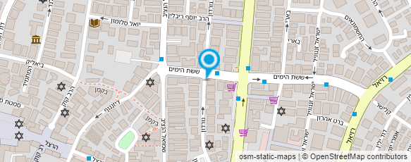 מפת הגעה אל מראות מצחיקות