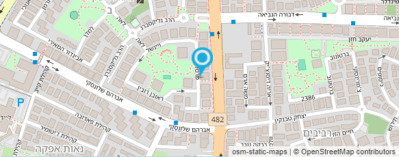 מפת הגעה אל זרזבסקי יזמות ובניה