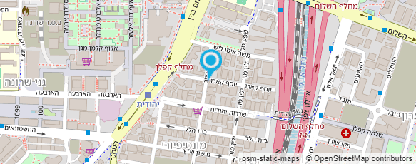 מפת הגעה אל הגילדה ביה"ס לעיצוב נעליים