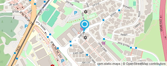 מפת הגעה אל קפה הלל