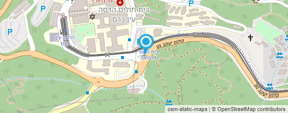 מפת הגעה אל קפה הלל