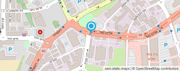 מפת הגעה אל קפה הלל