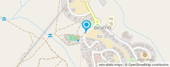 מפת הגעה אל ממדבר מתנה