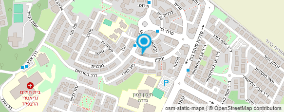 מפת הגעה אל בן זקן-כהן איילת