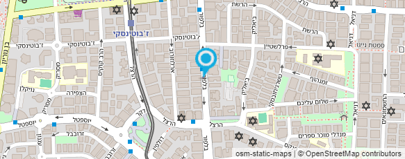 מפת הגעה אל מרפאת שיניים אלחנן אחמדוב