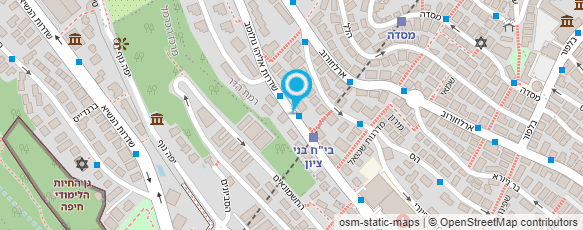 מפת הגעה אל גל שין -פרקטים ופרגולות