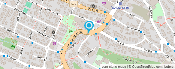 מפת הגעה אל ד"ר יפים קנדליס