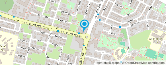 מפת הגעה אל מקדונלד'ס