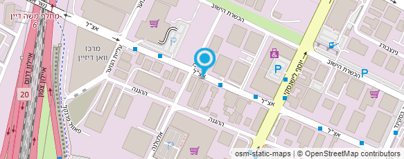 מפת הגעה אל אולפן מטרונום