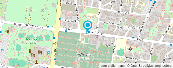 מפת הגעה אל לחם ארז הרצליה