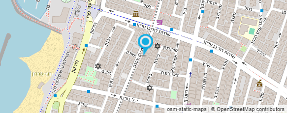 מפת הגעה אל קפה רוחל'ה