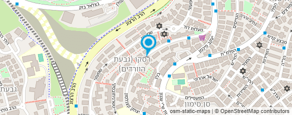 מפת הגעה אל עדה ויינשטיין M.A פסיכודרמה