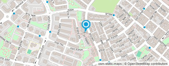 מפת הגעה אל בן חור-מורה לנהיגה