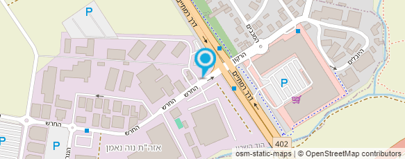 מפת הגעה אל נטקס