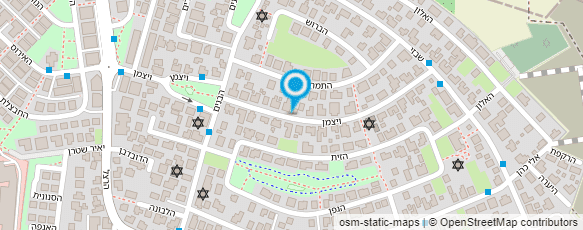 מפת הגעה אל מוניות המילניום