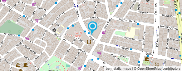 מפת הגעה אל ללין