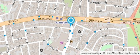 מפת הגעה אל אצולה מטבחים