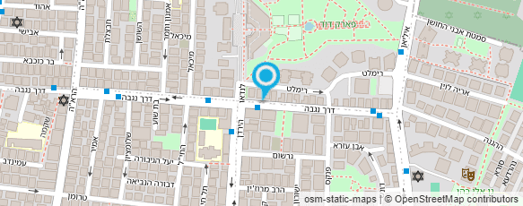 מפת הגעה אל זיו רגב סטודיו לעיצוב