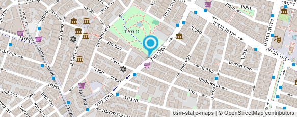 מפת הגעה אל טיפת חלב