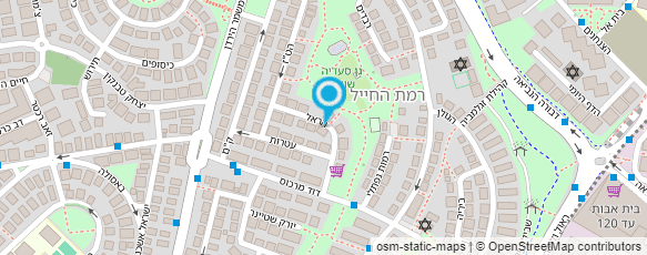 מפת הגעה אל דו.בי. עיצוב והפקת תערוכות