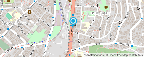 מפת הגעה אל אם הדרך-מרכז יום לנוער