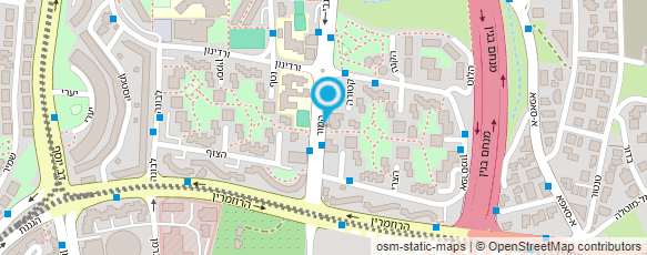 מפת הגעה אל טיפת חלב