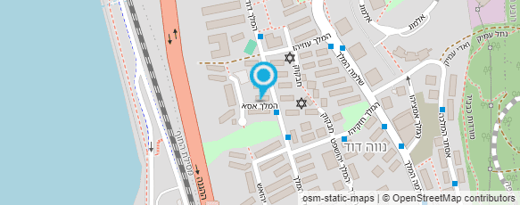 מפת הגעה אל טיפת חלב