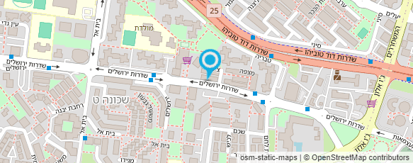 מפת הגעה אל טיפת חלב