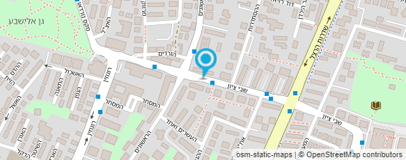 מפת הגעה אל טיפת חלב