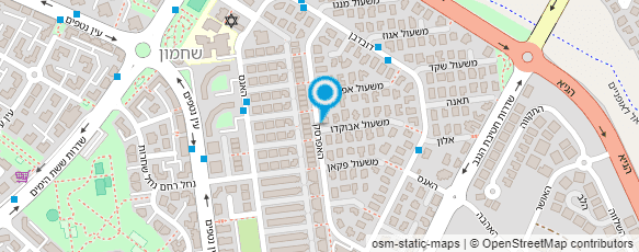 מפת הגעה אל משכן עמנואל - מרפא טבעי