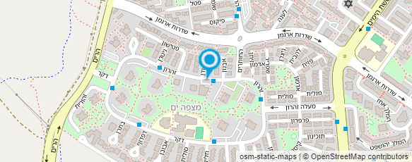 מפת הגעה אל רוז עוגות מעוצבות