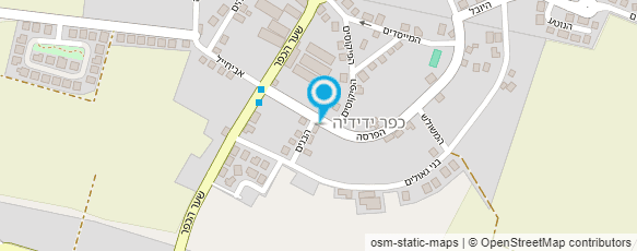 מפת הגעה אל משק 14 שיווק תוצרת חקלאית בע"מ