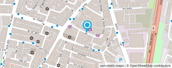 מפת הגעה אל בית אבות שלמה המלך