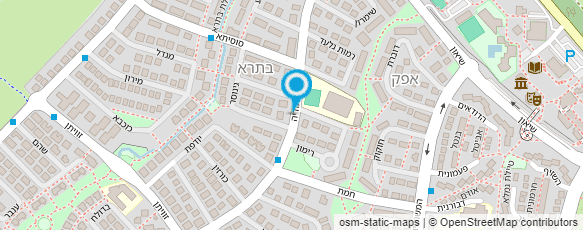 מפת הגעה אל משפחתון גן גורים