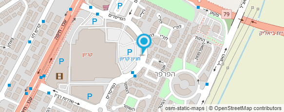 מפת הגעה אל כללית סמייל