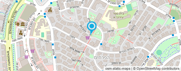 מפת הגעה אל כללית סמייל