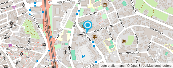 מפת הגעה אל בית המשפט המחוזי